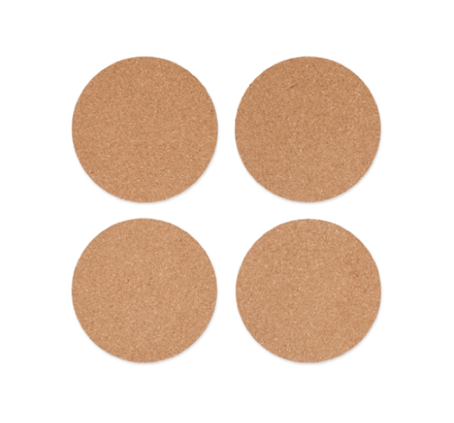 Buoyant Tabletop Cork Coasters Bulk