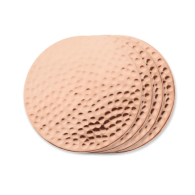 Old Kentucky Home™ Hammered Copper Coasters