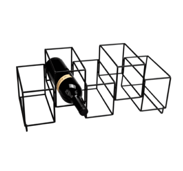 Metal Wine Rack 5 Bottle
