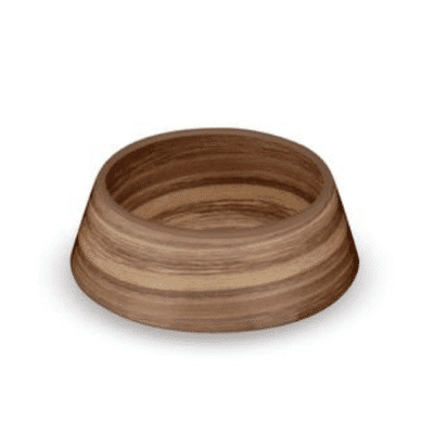 Acacia Wood Medium Pet Bowl