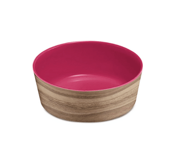 Natural Acacia Medium Pet Bowl