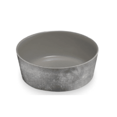Gallery Pewter Medium Pet Bowl