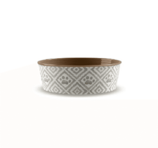 Paw Ikat Small Pet Bowl - Image 3