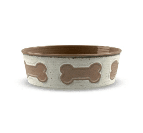 Bone Emboss Large Pet Bowl