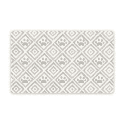 Paw Ikat Pet Bowl Placemat