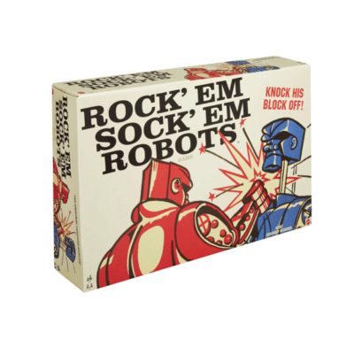 Rock 'Em Sock 'Em Robots Board Game