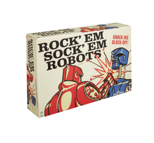 Rock 'Em Sock 'Em Robots Board Game