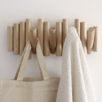 Picket Rail Five Hooks