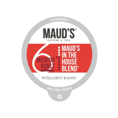 Maud's IN THE HOUSE BLEND - MEDIUM DARK ROAST - 100 CUPS