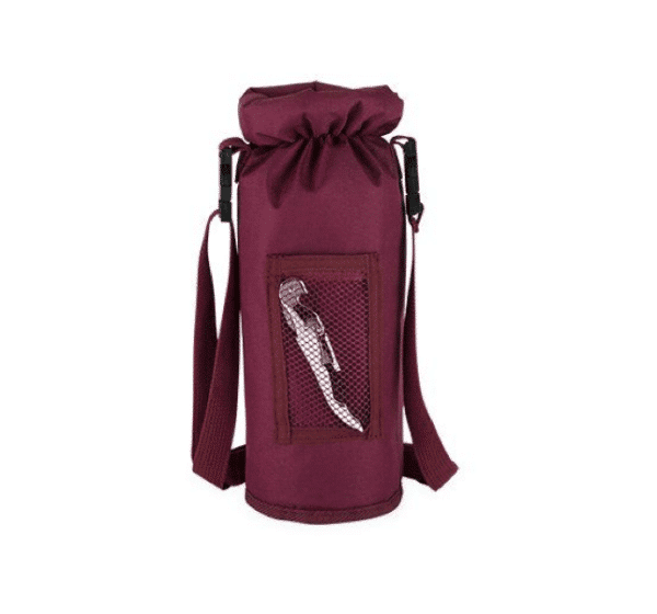 Grab & Go Insulated Bottle Carrier in Burgundy