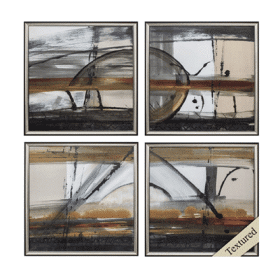 Brown Settlement Pack of 4
