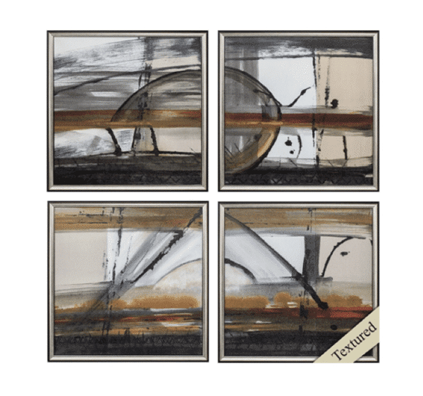Brown Settlement Pack of 4