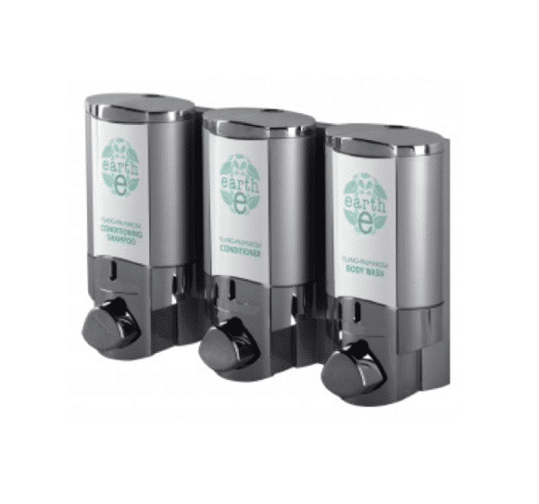 Earth E AVIVA III Dispenser - Satin Silver Chrome