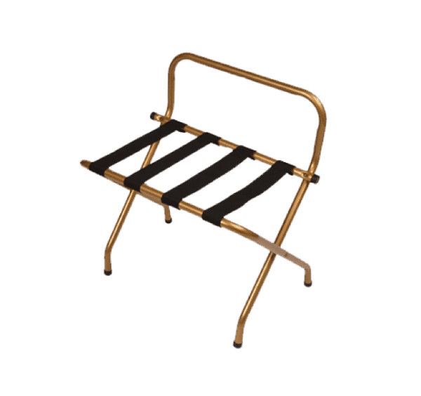Metal High Back Luggage Rack - Image 2