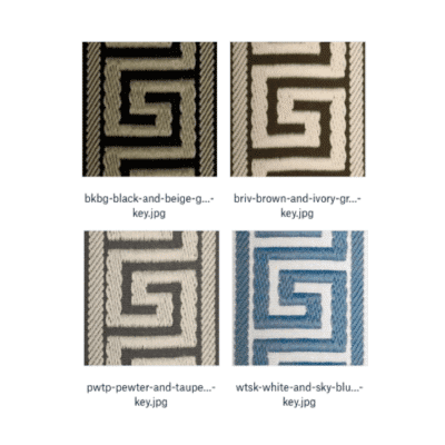 Greek Key Straps