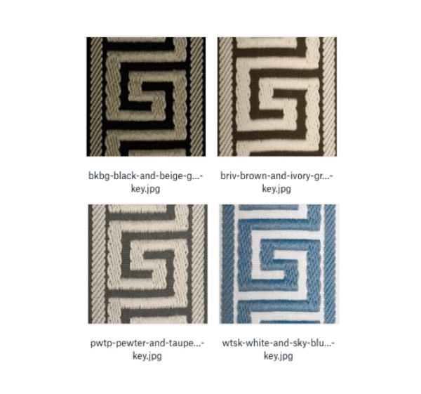 Greek Key Straps