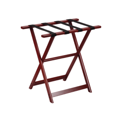 Wood Tall Luggage Rack