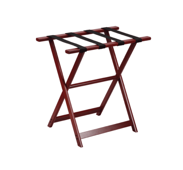Wood Tall Luggage Rack