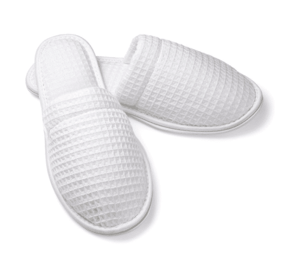 Boca Terry Closed Toe Slippers