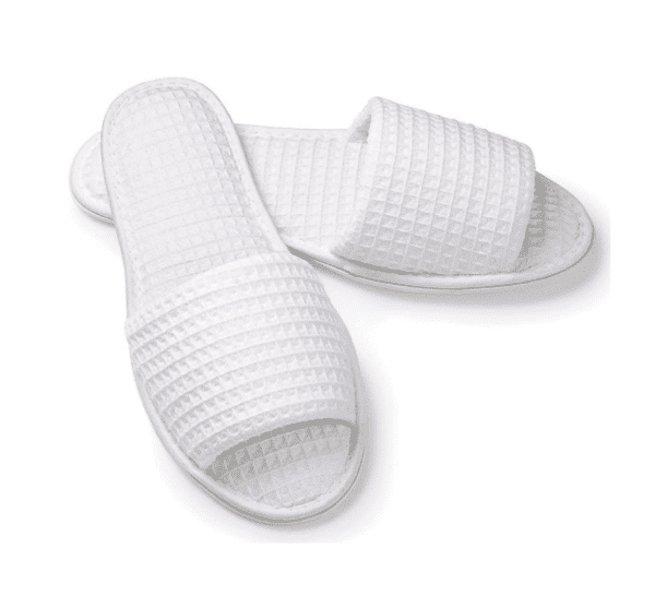 Boca Terry Open Toe Slippers - Image 2
