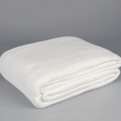 Five Star Hotel Collection® Basketweave Cotton Blanket
