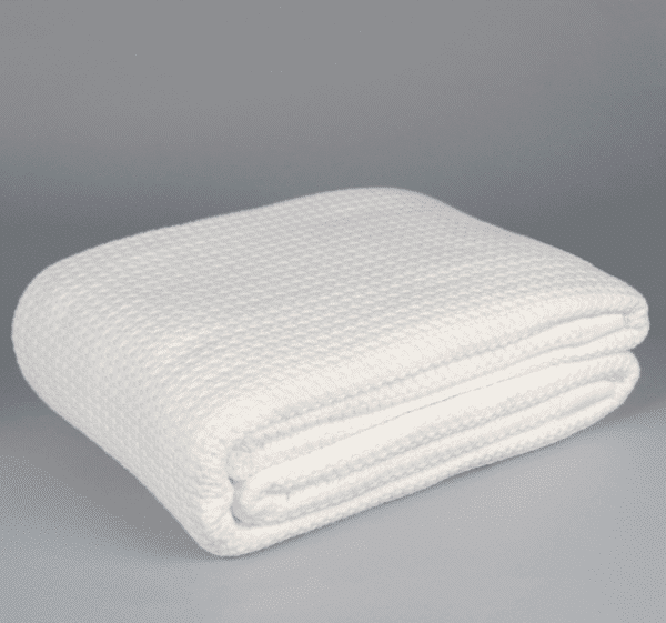 Five Star Hotel Collection® Basketweave Cotton Blanket
