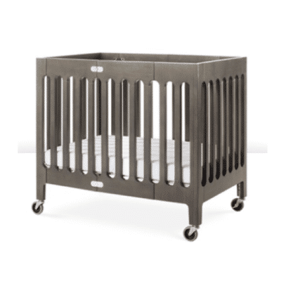 Boutique Compact Folding Wood Crib