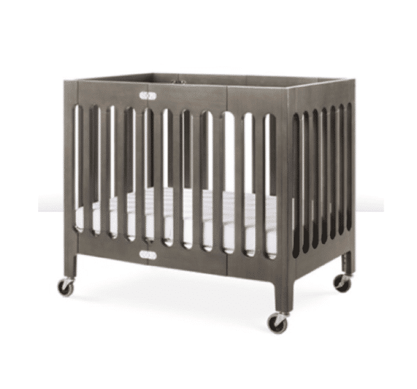 Boutique Compact Folding Wood Crib