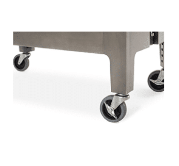 Boutique Compact Folding Wood Crib - Image 4