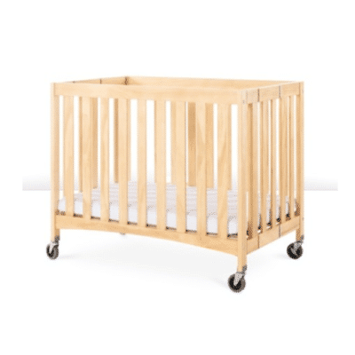 Natural Compact Travel Sleeper Crib