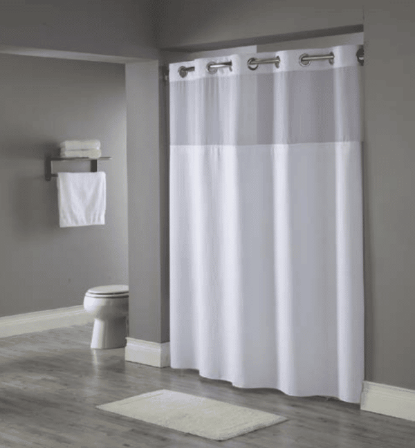Reflection Hookless Shower Curtain