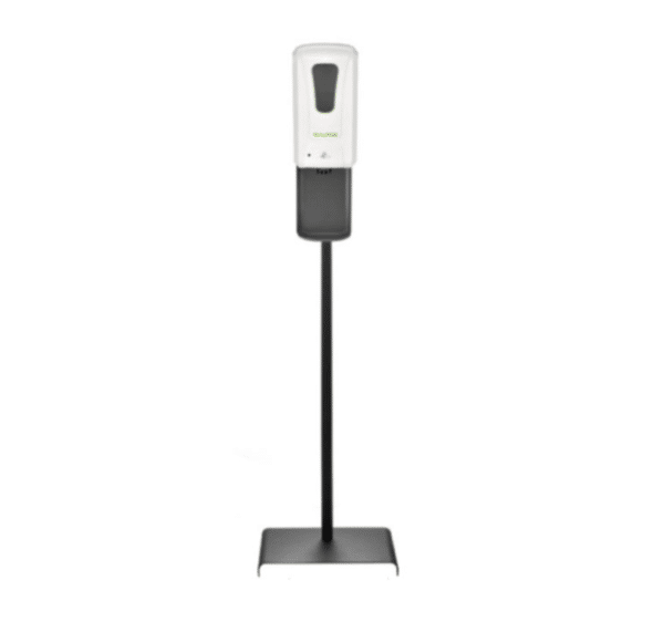 Hands-free Hand Sanitizer Dispenser (locking) w/ Stand and Drip tray
