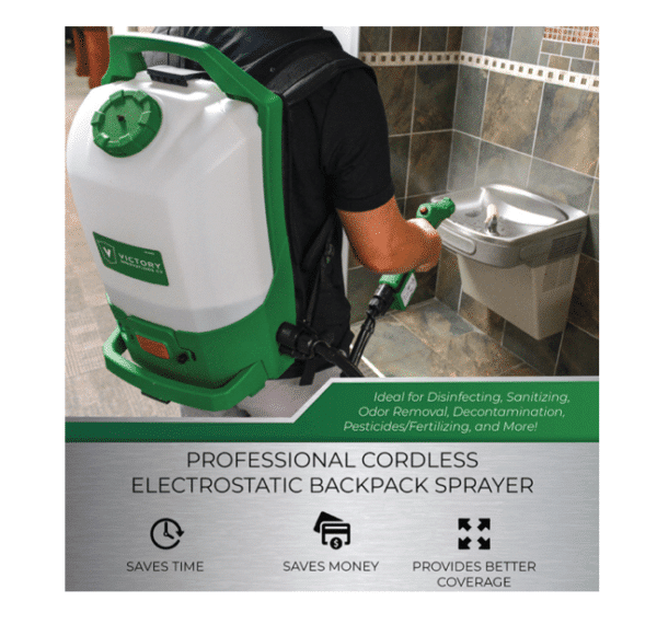 Pro Cordless Electrostatic Backpack Sprayer - Image 2