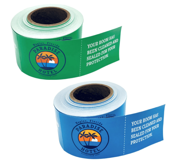 Room Cleaned & Sanitized Adhesive Door Seals for Hotels - Image 5
