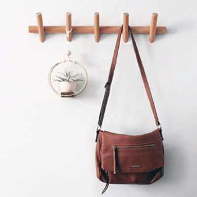 Wall Mounted Coat Rack w/ 5 Hooks