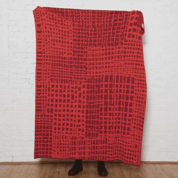 Eco Hatch Throw by Elodie Blanchard - Image 2
