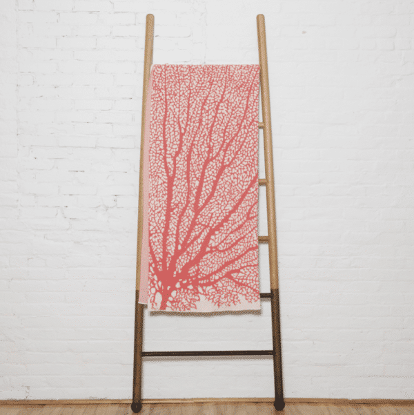 Eco Fan Coral Throw - Image 2