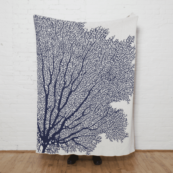 Eco Fan Coral Throw - Image 3