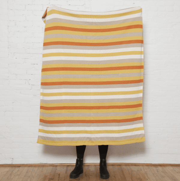 Eco Poly Louis Stripe Throw - Image 3