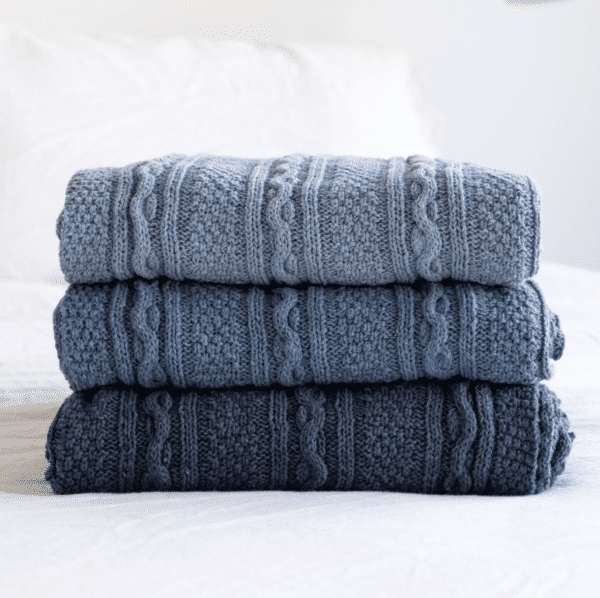 Eco Cabin Cable Throw