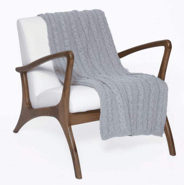 Eco Chunky Cable Throw