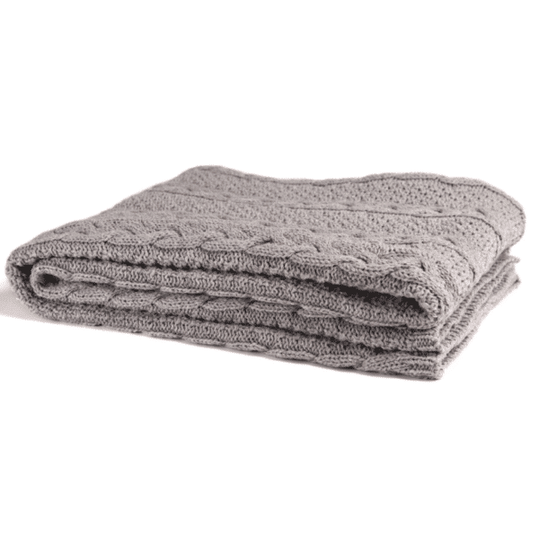 Eco Chunky Cable Throw - Image 2