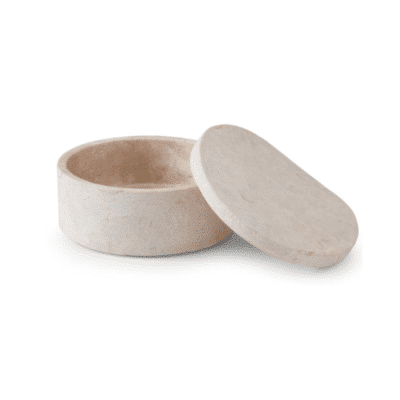 Limestone Cotton Jar