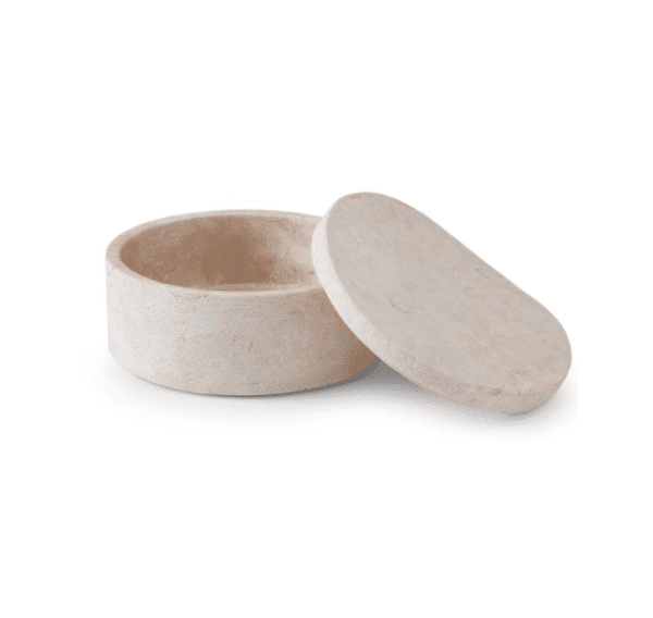 Limestone Cotton Jar