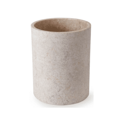 Limestone Wastebasket