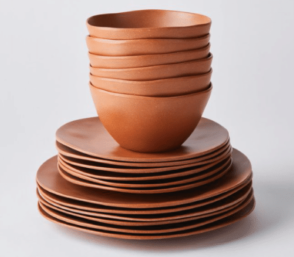 Matte Terracotta Planta Organic Dinnerware