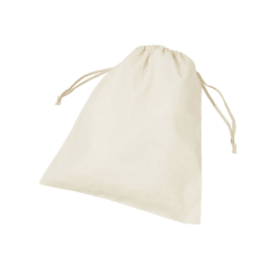 Cotton Amenity Bag 14" x 12" Customizable