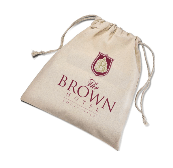 Cotton Amenity Bag 14" x 12" Customizable - Image 2