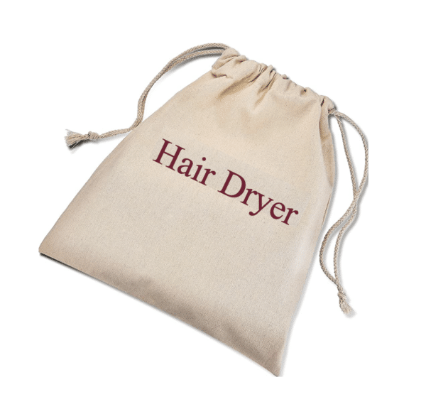 Cotton Amenity Bag 14" x 12" Customizable - Image 3
