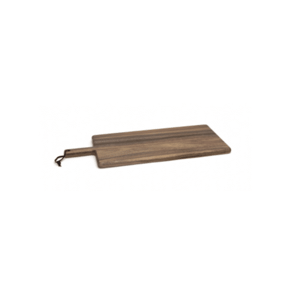 Acacia Paddle Board with Leather Tie